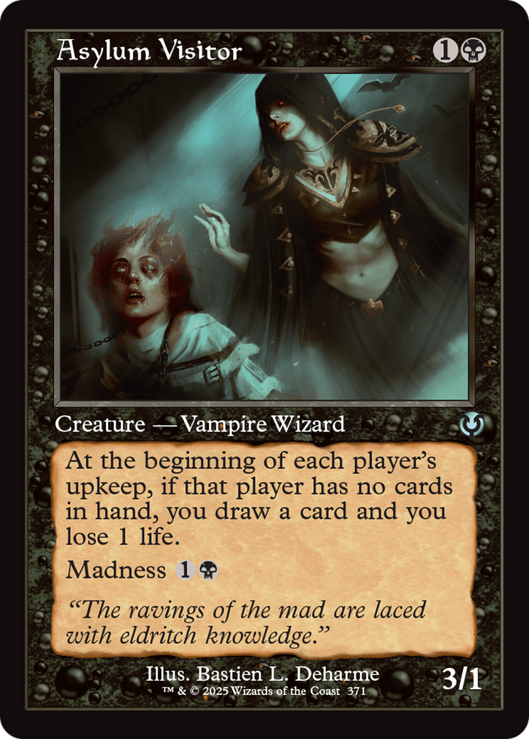 Asylum Visitor (Retro Frame) [Innistrad Remastered] | Jomio and Rueliete's Cards and Comics