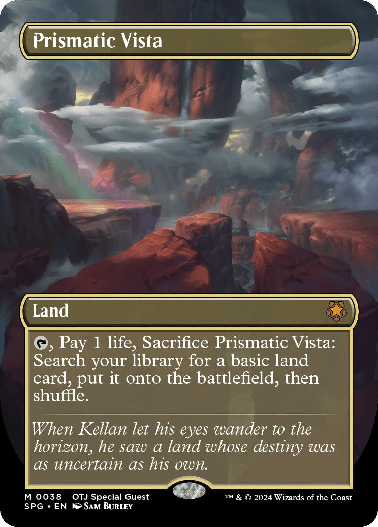 Prismatic Vista (Borderless) [Outlaws of Thunder Junction Special Guests] | Jomio and Rueliete's Cards and Comics