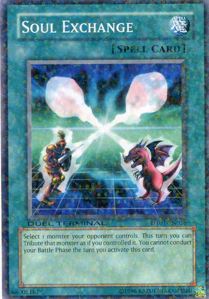 Soul Exchange [DT01-EN036] Common | Jomio and Rueliete's Cards and Comics
