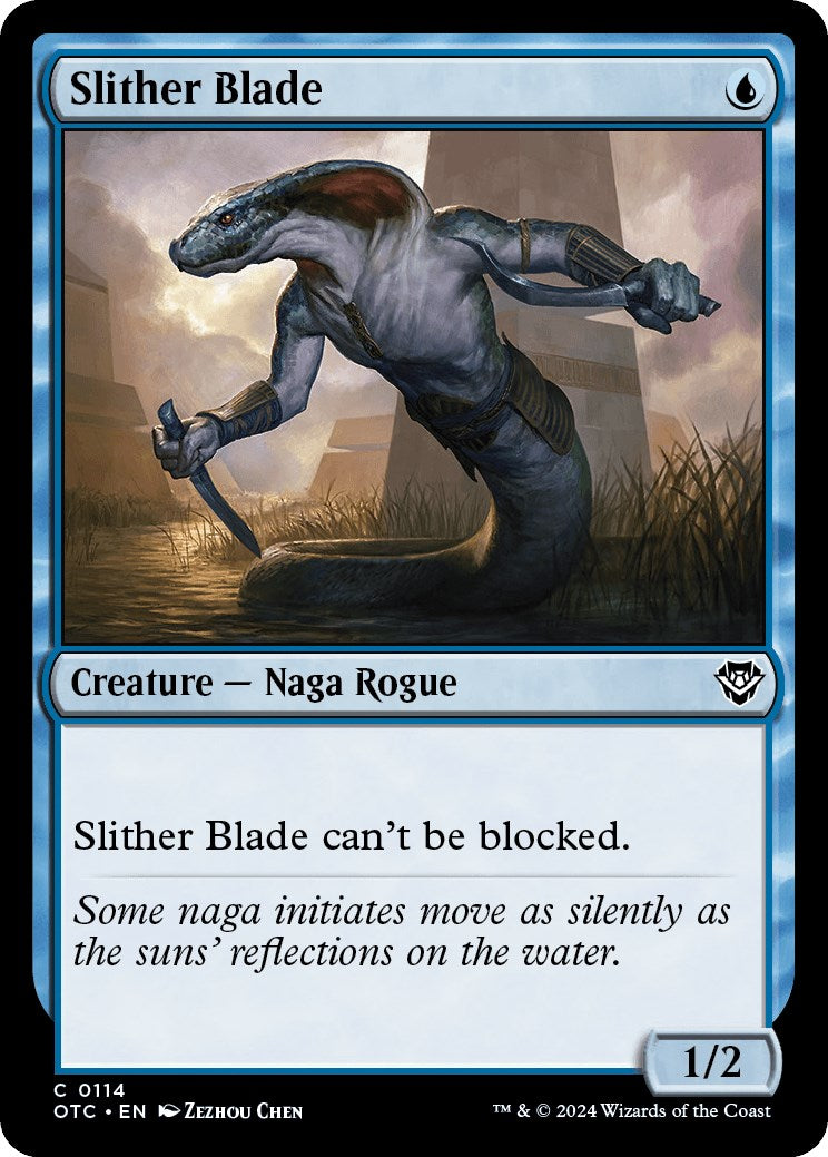 Slither Blade [Outlaws of Thunder Junction Commander] | Jomio and Rueliete's Cards and Comics