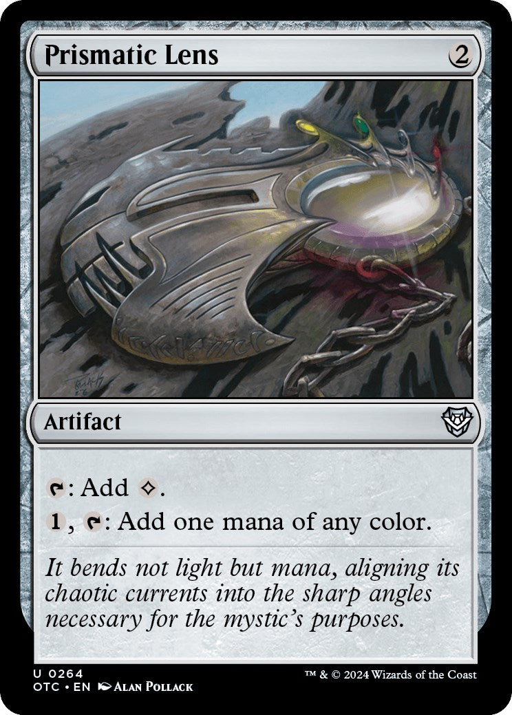 Prismatic Lens [Outlaws of Thunder Junction Commander] | Jomio and Rueliete's Cards and Comics