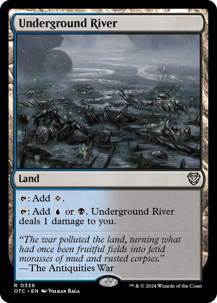 Underground River [Outlaws of Thunder Junction Commander] | Jomio and Rueliete's Cards and Comics