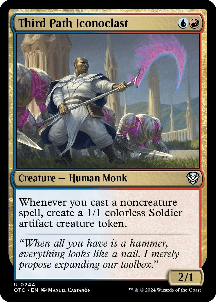 Third Path Iconoclast [Outlaws of Thunder Junction Commander] | Jomio and Rueliete's Cards and Comics
