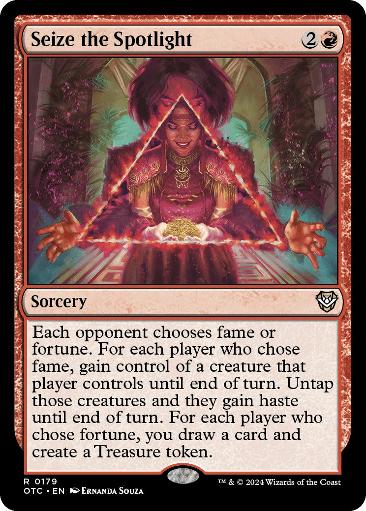 Seize the Spotlight [Outlaws of Thunder Junction Commander] | Jomio and Rueliete's Cards and Comics