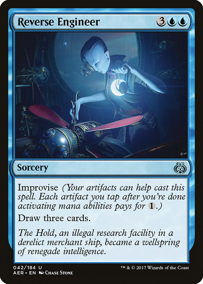 Reverse Engineer [Aether Revolt] | Jomio and Rueliete's Cards and Comics