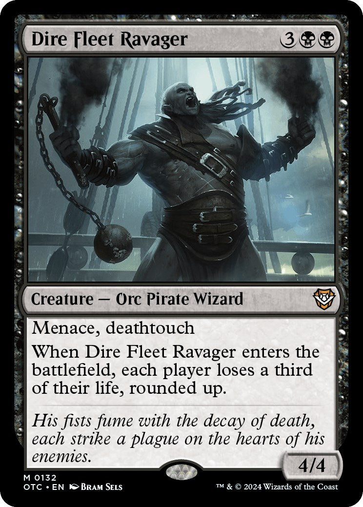 Dire Fleet Ravager [Outlaws of Thunder Junction Commander] | Jomio and Rueliete's Cards and Comics