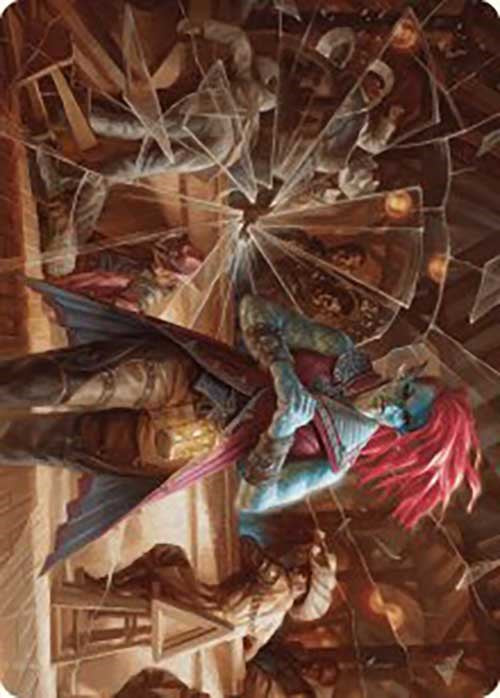 Obeka, Splitter of Seconds Art Card [Outlaws of Thunder Junction Art Series] | Jomio and Rueliete's Cards and Comics
