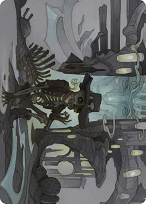 Tinybones Joins Up Art Card [Outlaws of Thunder Junction Art Series] | Jomio and Rueliete's Cards and Comics