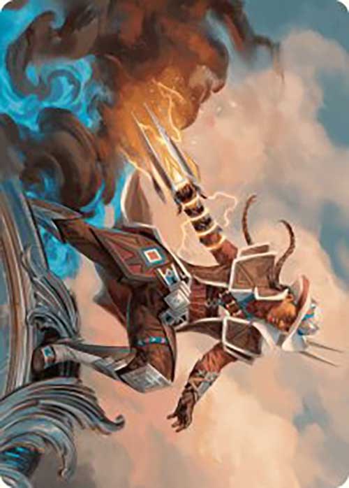 Annie Flash, the Veteran Art Card [Outlaws of Thunder Junction Art Series] | Jomio and Rueliete's Cards and Comics