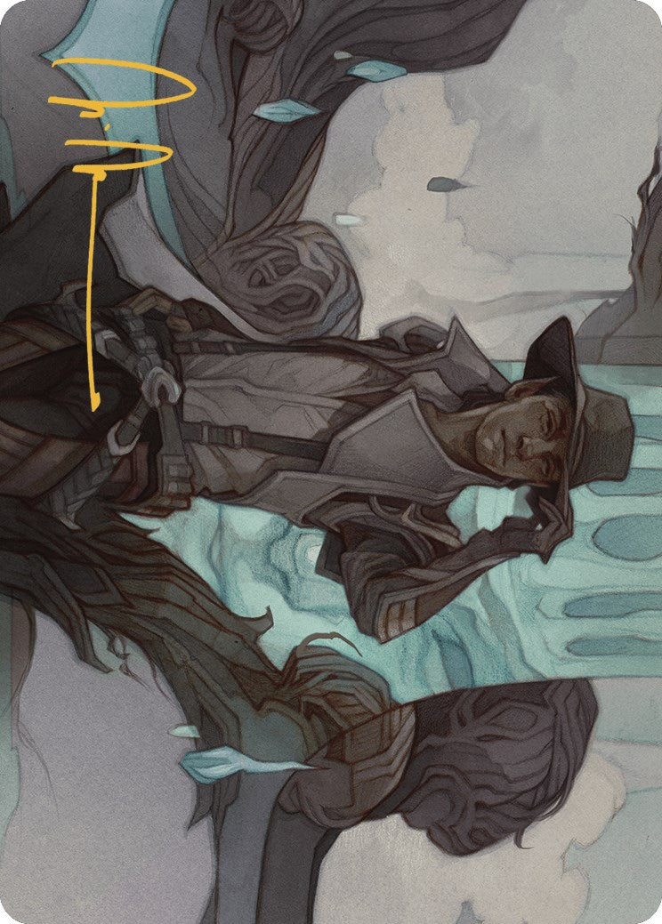 Kellan Joins Up Art Card (Gold-Stamped Signature) [Outlaws of Thunder Junction Art Series] | Jomio and Rueliete's Cards and Comics