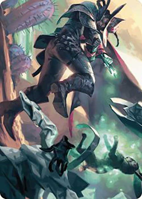 Metamorphic Blast Art Card [Outlaws of Thunder Junction Art Series] | Jomio and Rueliete's Cards and Comics