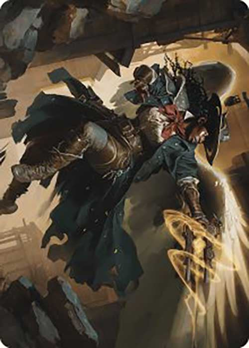 Archangel of Tithes Art Card [Outlaws of Thunder Junction Art Series] | Jomio and Rueliete's Cards and Comics