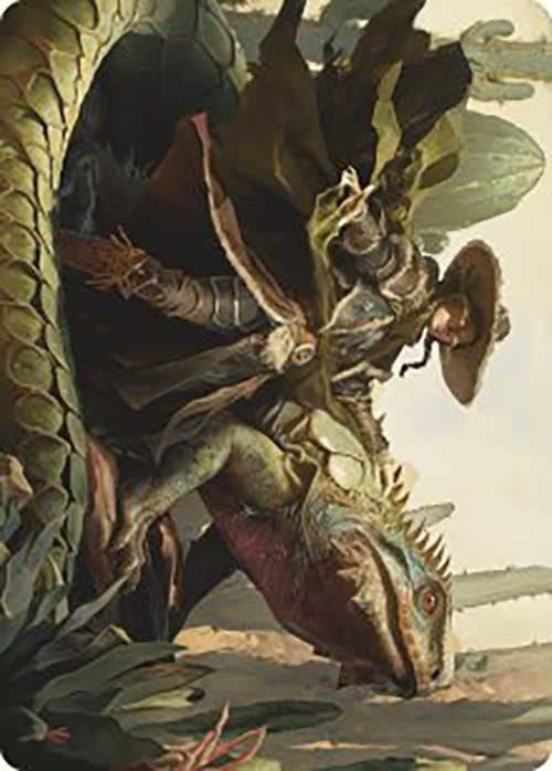 Outcaster Trailblazer Art Card [Outlaws of Thunder Junction Art Series] | Jomio and Rueliete's Cards and Comics