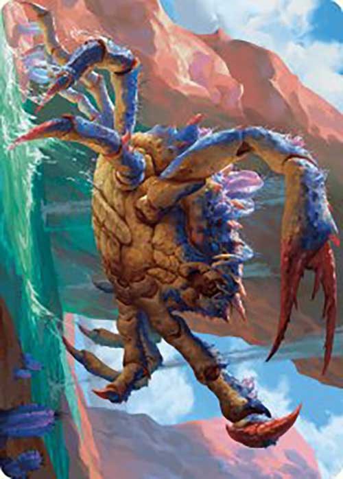 Canyon Crab Art Card [Outlaws of Thunder Junction Art Series] | Jomio and Rueliete's Cards and Comics
