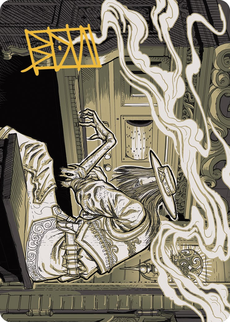 Vanishing Verse Art Card (Gold-Stamped Signature) [Outlaws of Thunder Junction Art Series] | Jomio and Rueliete's Cards and Comics
