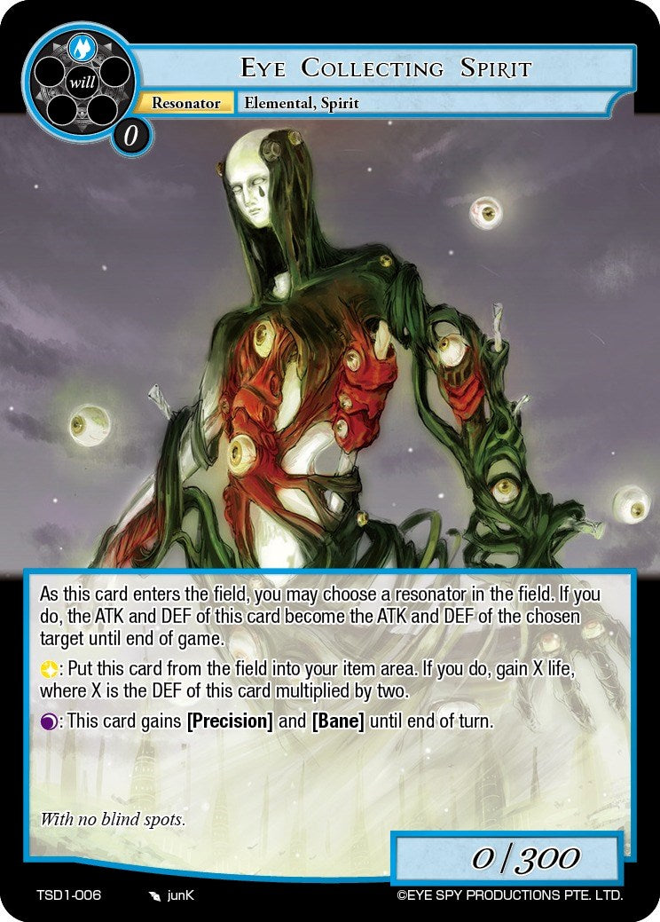 Eye Collecting Spirit (TSD1-006) [Starter Deck: Trinity Cluster] | Jomio and Rueliete's Cards and Comics