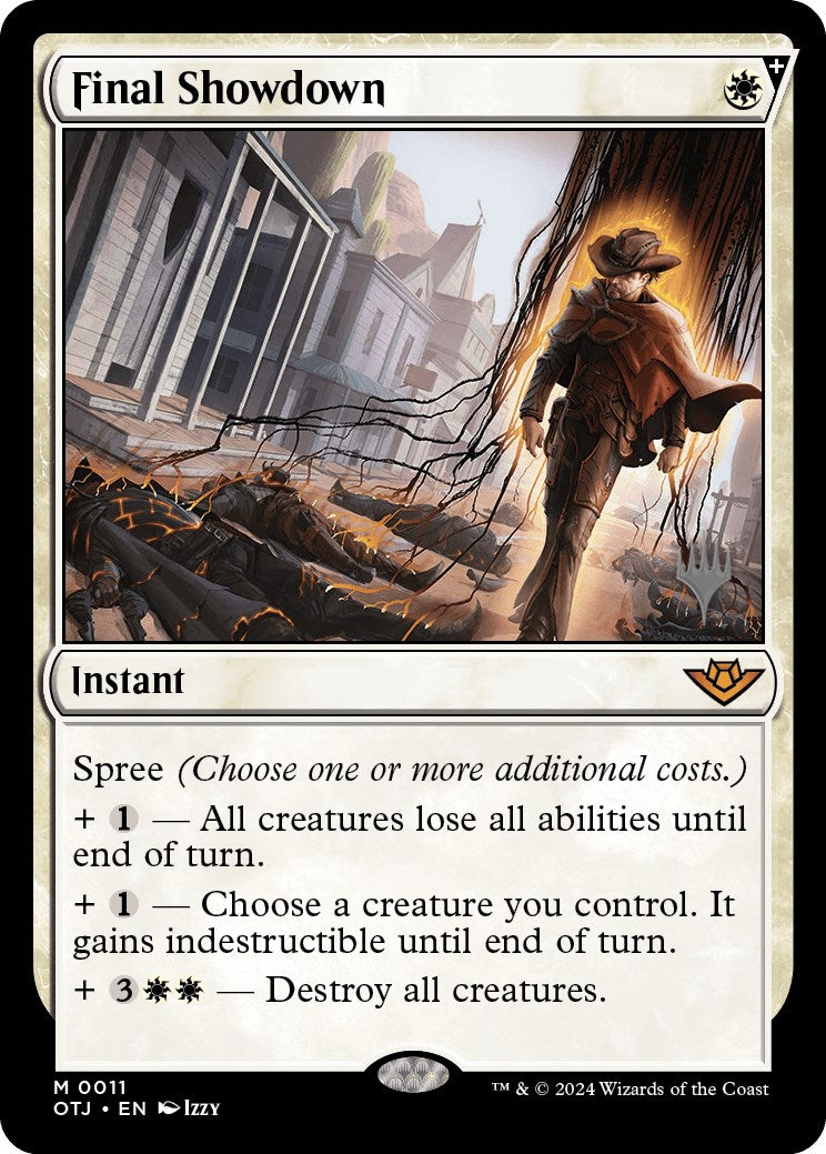 Final Showdown (Promo Pack) [Outlaws of Thunder Junction Promos] | Jomio and Rueliete's Cards and Comics