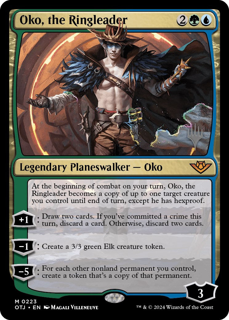 Oko, the Ringleader (Promo Pack) [Outlaws of Thunder Junction Promos] | Jomio and Rueliete's Cards and Comics