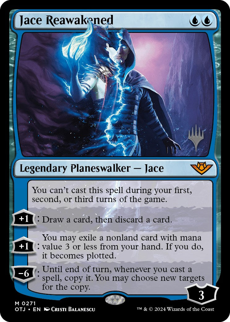 Jace Reawakened (Promo Pack) [Outlaws of Thunder Junction Promos] | Jomio and Rueliete's Cards and Comics