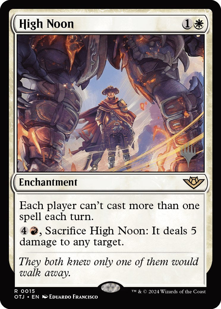 High Noon (Promo Pack) [Outlaws of Thunder Junction Promos] | Jomio and Rueliete's Cards and Comics
