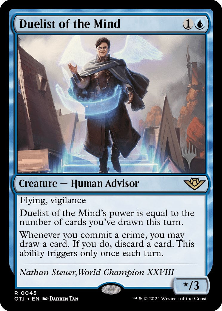 Duelist of the Mind (Promo Pack) [Outlaws of Thunder Junction Promos] | Jomio and Rueliete's Cards and Comics