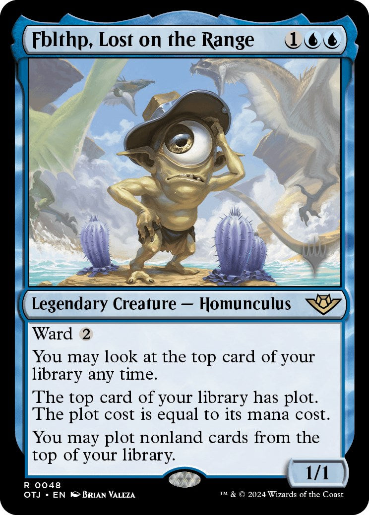 Fblthp, Lost on the Range (Promo Pack) [Outlaws of Thunder Junction Promos] | Jomio and Rueliete's Cards and Comics
