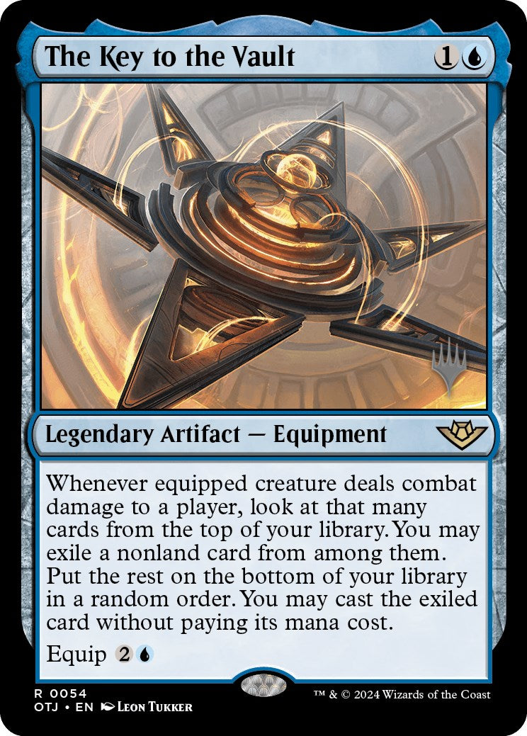 The Key to the Vault (Promo Pack) [Outlaws of Thunder Junction Promos] | Jomio and Rueliete's Cards and Comics