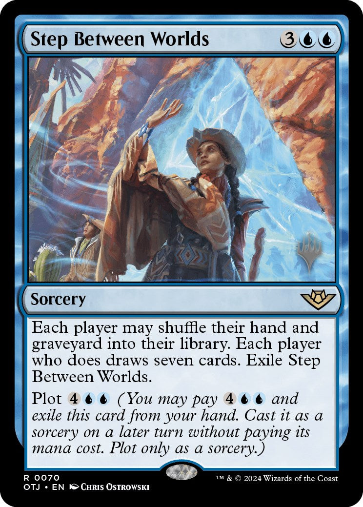 Step Between Worlds (Promo Pack) [Outlaws of Thunder Junction Promos] | Jomio and Rueliete's Cards and Comics