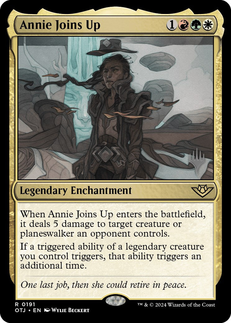 Annie Joins Up (Promo Pack) [Outlaws of Thunder Junction Promos] | Jomio and Rueliete's Cards and Comics