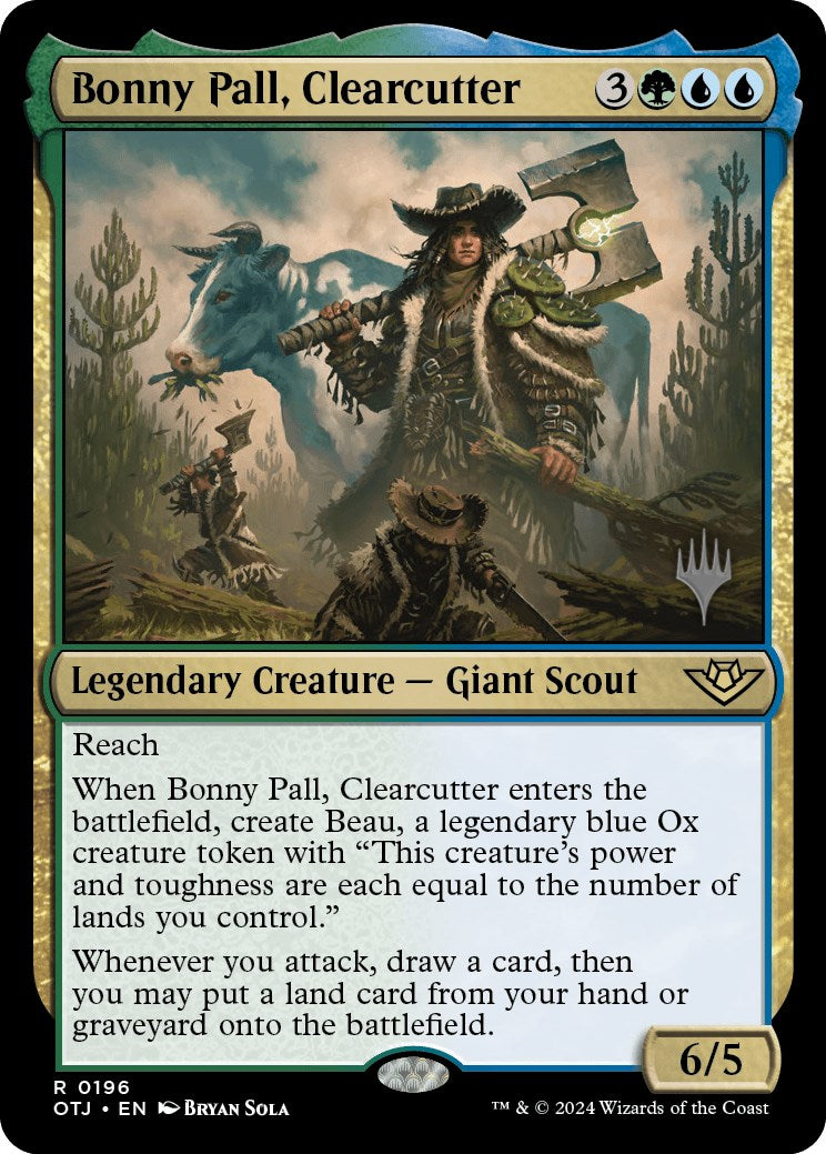 Bonny Pall, Clearcutter (Promo Pack) [Outlaws of Thunder Junction Promos] | Jomio and Rueliete's Cards and Comics