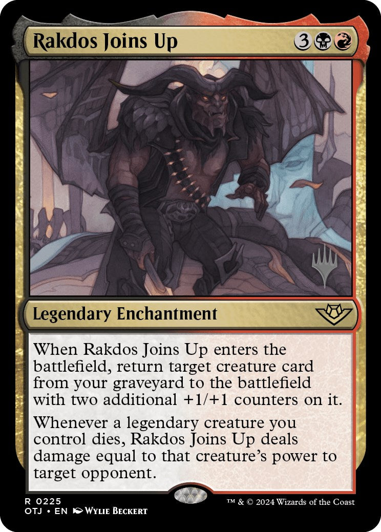 Rakdos Joins Up (Promo Pack) [Outlaws of Thunder Junction Promos] | Jomio and Rueliete's Cards and Comics