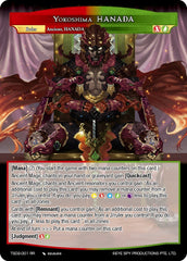 Yokoshima HANADA // Yokoshima, Monarch of the Exploding Flame (TSD2-001 JR) [Starter Deck: Trinity Cluster] | Jomio and Rueliete's Cards and Comics