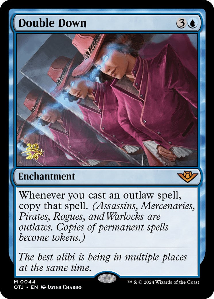 Double Down [Outlaws of Thunder Junction Prerelease Promos] | Jomio and Rueliete's Cards and Comics