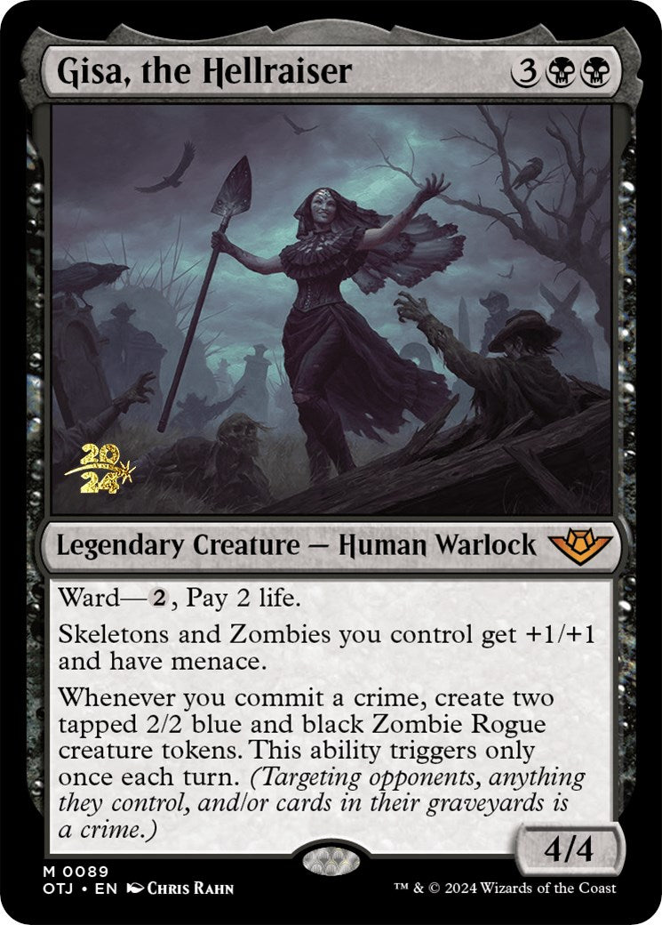 Gisa, the Hellraiser [Outlaws of Thunder Junction Prerelease Promos] | Jomio and Rueliete's Cards and Comics