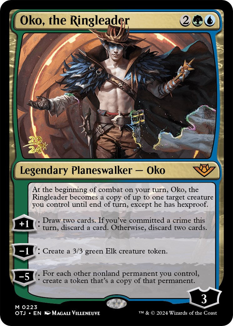 Oko, the Ringleader [Outlaws of Thunder Junction Prerelease Promos] | Jomio and Rueliete's Cards and Comics