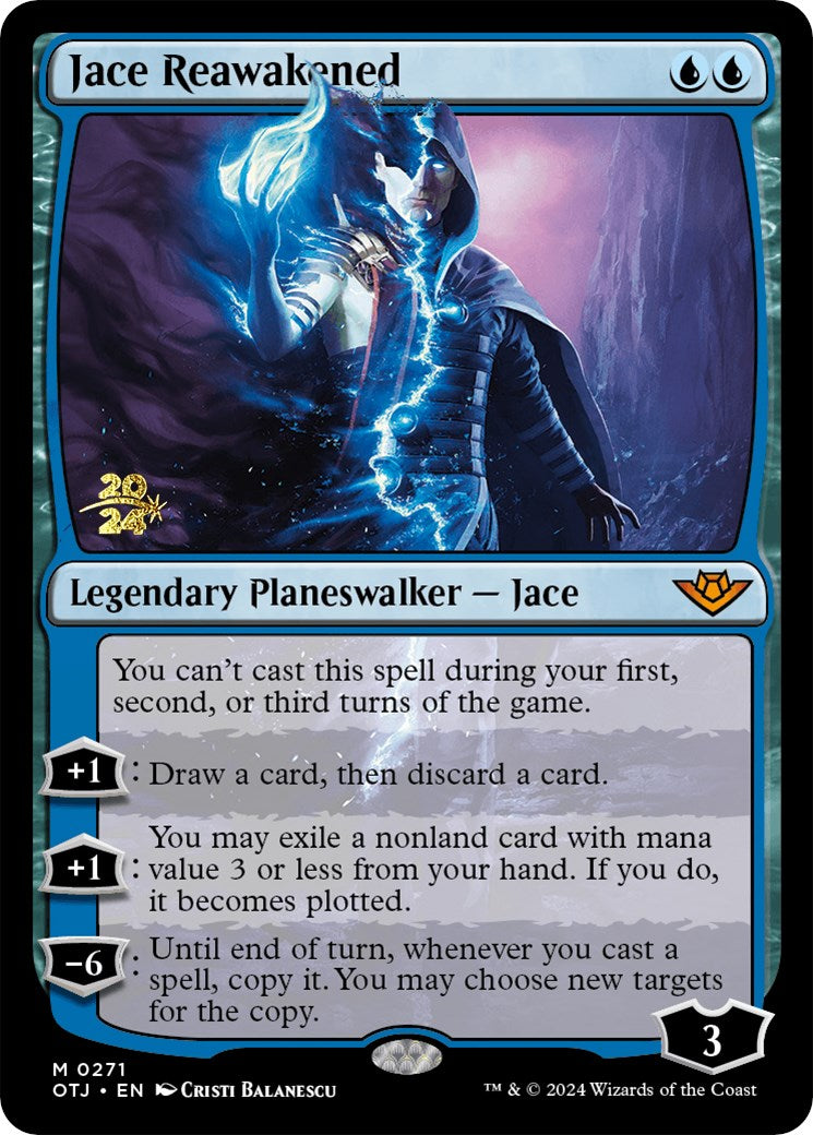Jace Reawakened [Outlaws of Thunder Junction Prerelease Promos] | Jomio and Rueliete's Cards and Comics