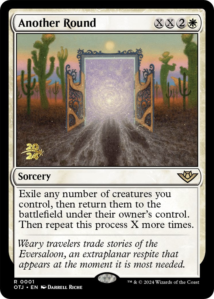 Another Round [Outlaws of Thunder Junction Prerelease Promos] | Jomio and Rueliete's Cards and Comics