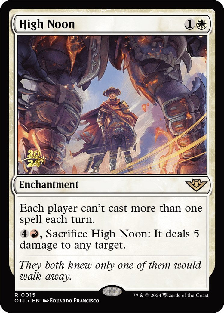 High Noon [Outlaws of Thunder Junction Prerelease Promos] | Jomio and Rueliete's Cards and Comics