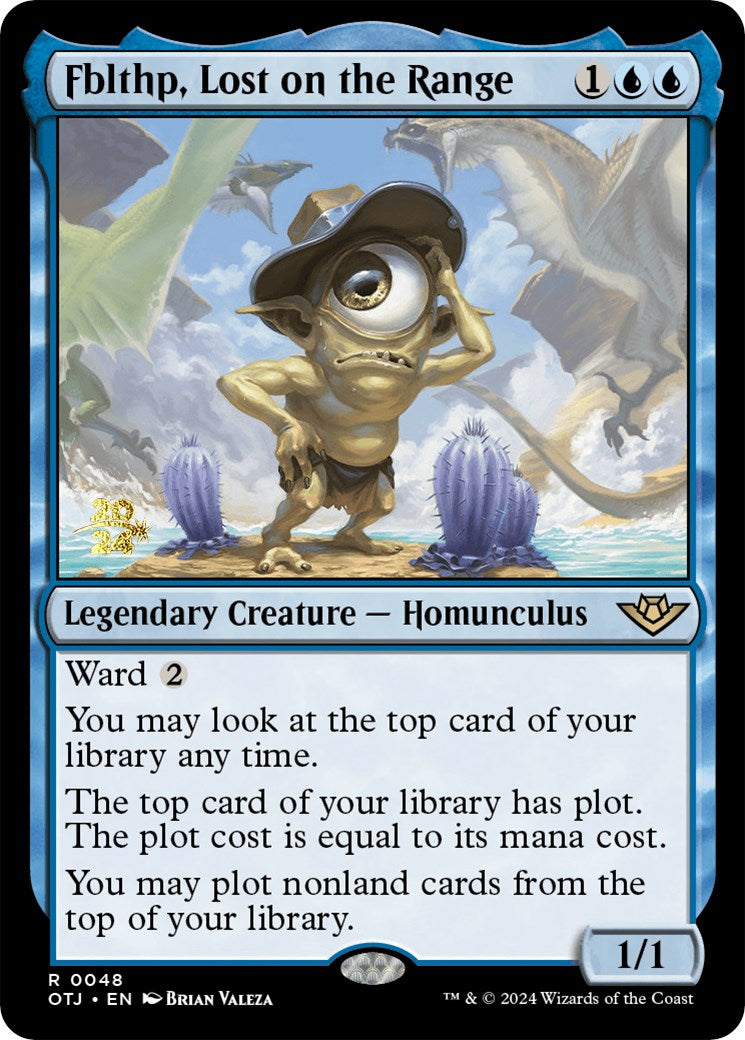 Fblthp, Lost on the Range [Outlaws of Thunder Junction Prerelease Promos] | Jomio and Rueliete's Cards and Comics