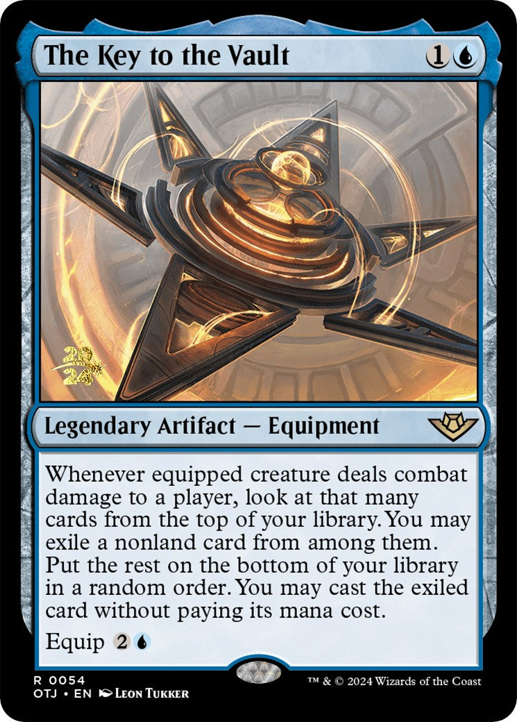 The Key to the Vault [Outlaws of Thunder Junction Prerelease Promos] | Jomio and Rueliete's Cards and Comics