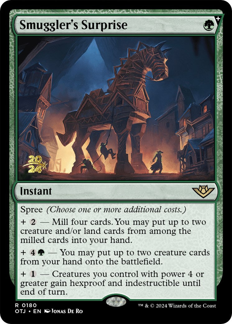 Smuggler's Surprise [Outlaws of Thunder Junction Prerelease Promos] | Jomio and Rueliete's Cards and Comics