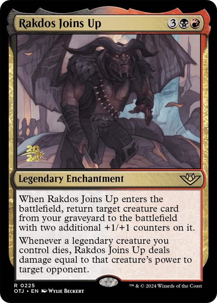 Rakdos Joins Up [Outlaws of Thunder Junction Prerelease Promos] | Jomio and Rueliete's Cards and Comics