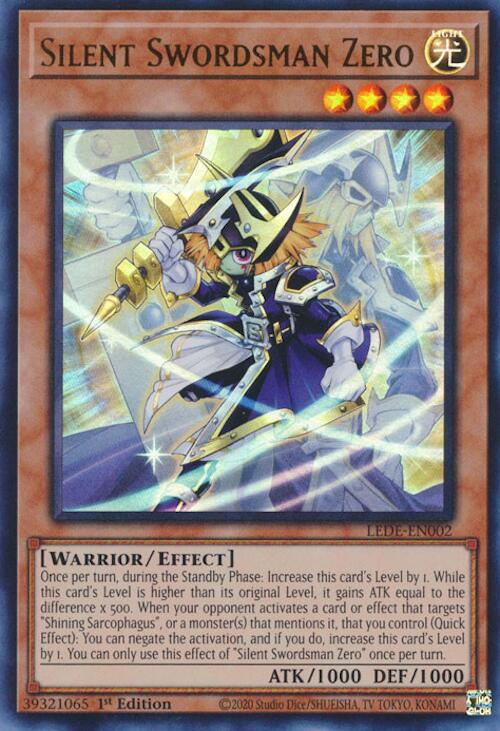 Silent Swordsman Zero [LEDE-EN002] Ultra Rare | Jomio and Rueliete's Cards and Comics