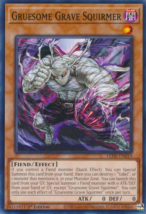 Gruesome Grave Squirmer [LEDE-EN019] Common | Jomio and Rueliete's Cards and Comics