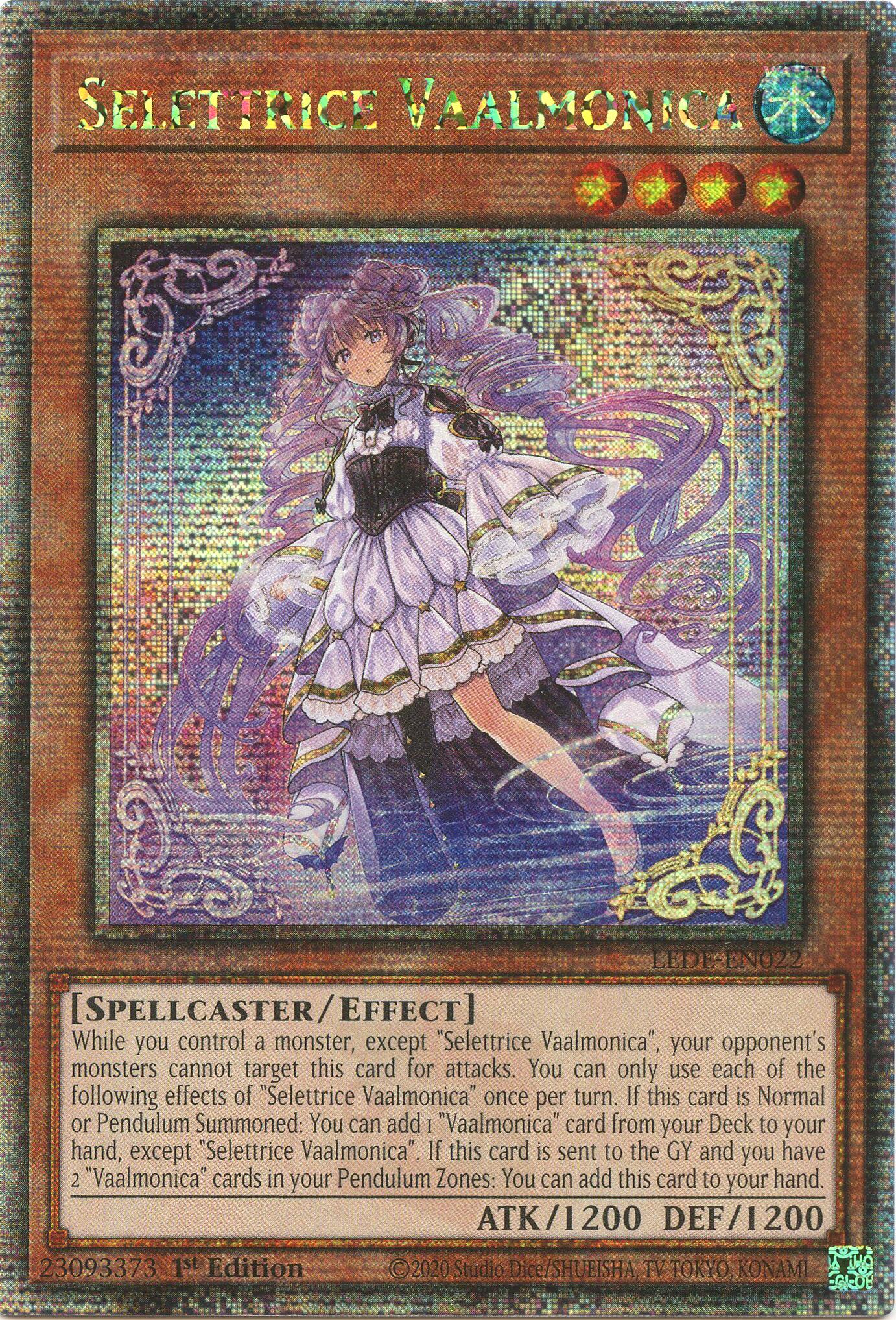 Selettrice Vaalmonica (Quarter Century Secret Rare) [LEDE-EN022] Quarter Century Secret Rare | Jomio and Rueliete's Cards and Comics