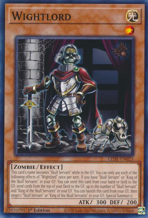 Wightlord [LEDE-EN025] Common | Jomio and Rueliete's Cards and Comics