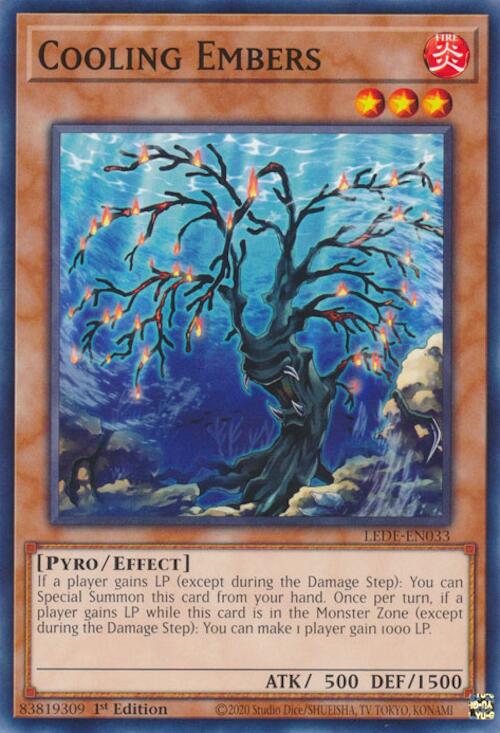 Cooling Embers [LEDE-EN033] Common | Jomio and Rueliete's Cards and Comics