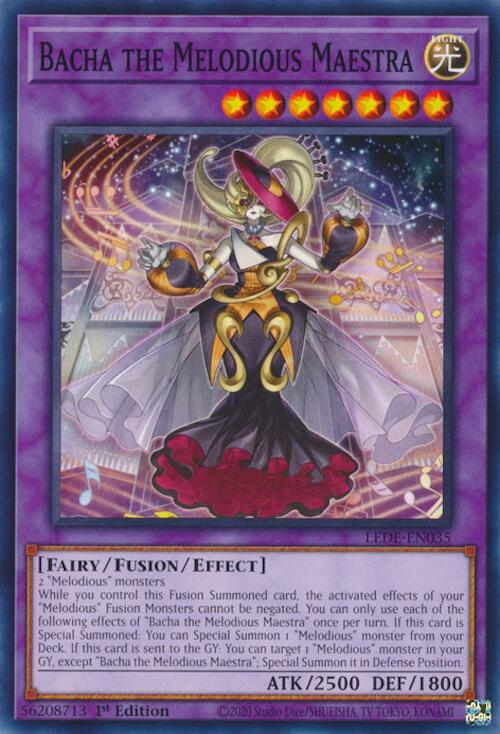 Bacha the Melodious Maestra [LEDE-EN035] Common | Jomio and Rueliete's Cards and Comics