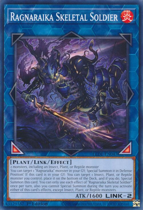 Ragnaraika Skeletal Soldier [LEDE-EN047] Common | Jomio and Rueliete's Cards and Comics