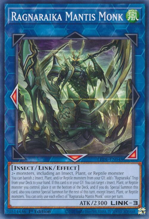 Ragnaraika Mantis Monk [LEDE-EN048] Common | Jomio and Rueliete's Cards and Comics